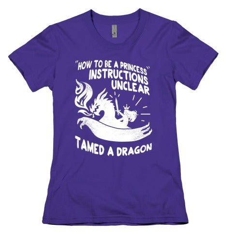Instructions Unclear, Tamed Dragon Women's Cotton Tee